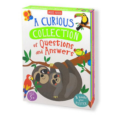 A Curious Collection of Questions and Answers 8 Books Collection Box ...