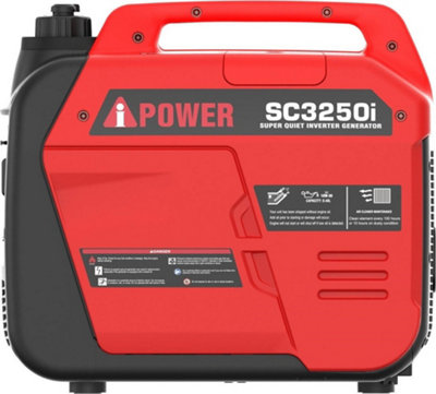 A-IPower 1.9kW Petrol Inverter Generator, Sine Wave Output SC2300i-H