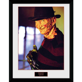 A Nightmare on Elm Street Freddy 30 x 40cm Framed Collector Print