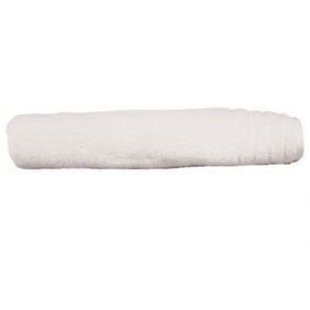 A&R Towels Organic Bath Towel White (One Size)