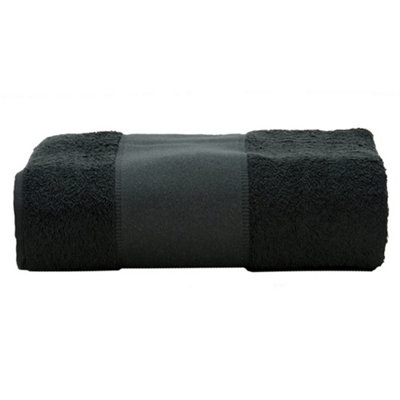A&R Towels Print-Me Bath Towel Black (One Size) Price Comparisons | Compare The Build