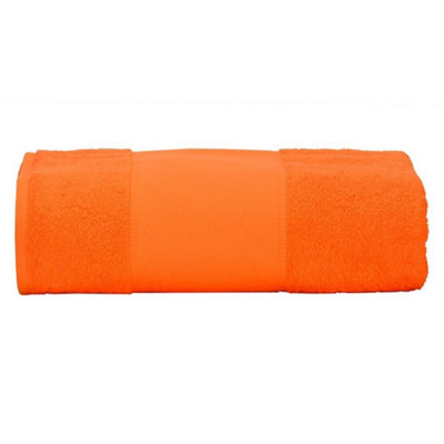 A&R Towels Print-Me Bath Towel Bright Orange (One Size) Price Comparisons | Compare The Build