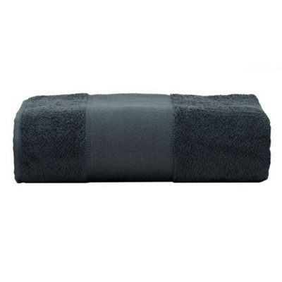 A&R Towels Print-Me Bath Towel Graphite (One Size) Price Comparisons | Compare The Build