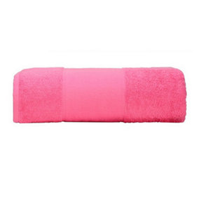 A&R Towels Print-Me Bath Towel Pink (One Size)