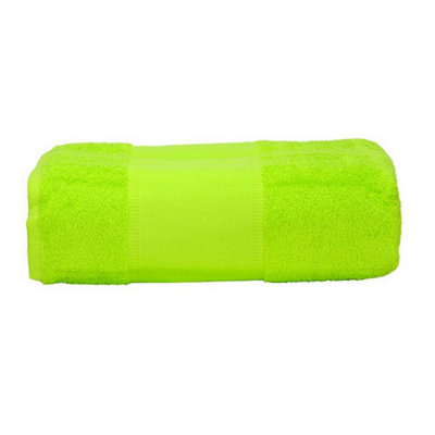 A&R Towels Print-Me Big Towel Lime Green (One Size) Price Comparisons | Compare The Build