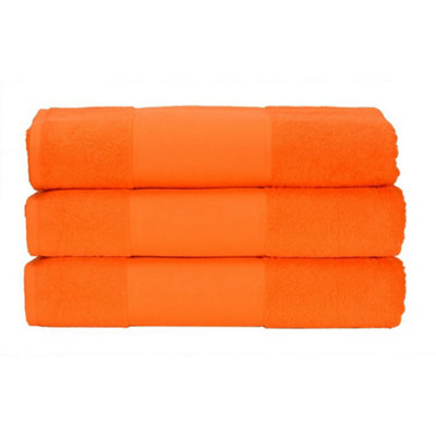 A&R Towels Print-Me Hand Towel Bright Orange (One Size) Price Comparisons | Compare The Build