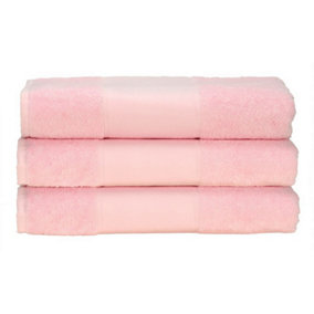 A&R Towels Print-Me Hand Towel Light Pink (One Size)