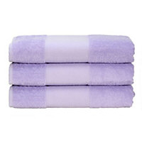 A&R Towels Print-Me Hand Towel Light Purple (One Size)