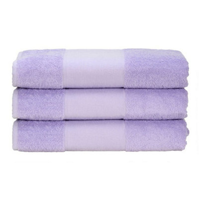 A&R Towels Print-Me Hand Towel Light Purple (One Size) Price Comparisons | Compare The Build