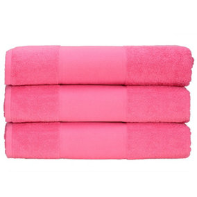 A&R Towels Print-Me Hand Towel Pink (One Size)