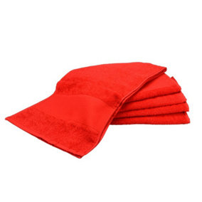A&R Towels Print-Me Sport Towel Fire Red (One Size)