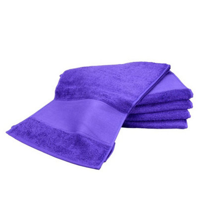 A&R Towels Print-Me Sport Towel Purple (One Size) Price Comparisons | Compare The Build