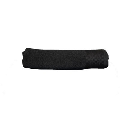 A&R Towels Pure Luxe Hand Towel Pure Black (One Size) Price Comparisons | Compare The Build