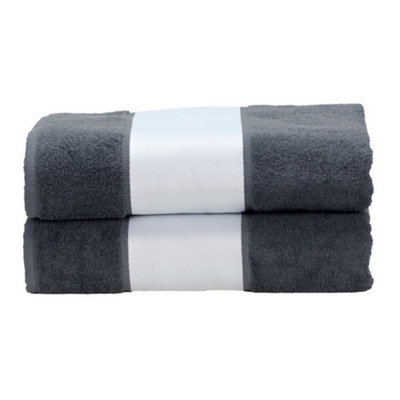 A&R Towels Subli-Me Bath Towel Graphite (One Size) Price Comparisons | Compare The Build