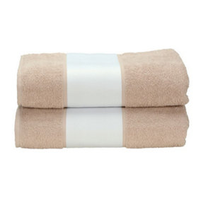 A&R Towels Subli-Me Bath Towel Sand (One Size)