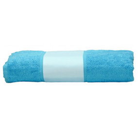 A&R Towels Subli-Me Hand Towel Aqua Blue (One Size)