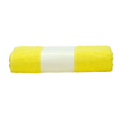 A&R Towels Subli-Me Hand Towel Bright Yellow (One Size) Price Comparisons | Compare The Build