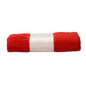 A&R Towels Subli-Me Hand Towel Fire Red (One Size)