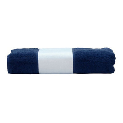 A&R Towels Subli-Me Hand Towel French Navy (One Size) Price Comparisons | Compare The Build