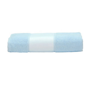 A&R Towels Subli-Me Hand Towel Light Blue (One Size)