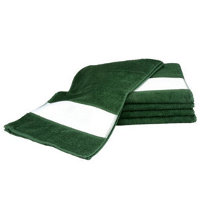 A&R Towels Subli-Me Sport Towel Dark Green (One Size)