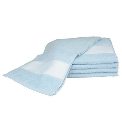 A&R Towels Subli-Me Sport Towel Light Blue (One Size) Price Comparisons | Compare The Build