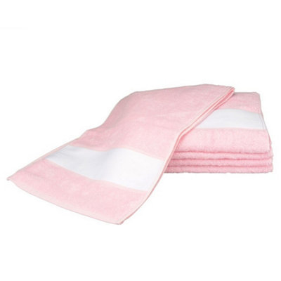 A&R Towels Subli-Me Sport Towel Light Pink (One Size) Price Comparisons | Compare The Build