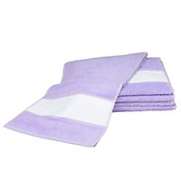 A&R Towels Subli-Me Sport Towel Light Purple (One Size)