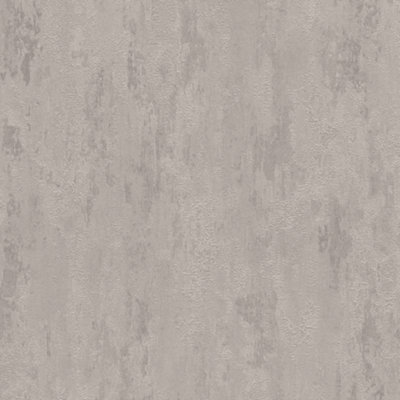 A.S. Creation Havana Taupe Distressed Industrial Metallic Wallpaper 38044-1