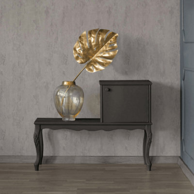 A.S. Creation Havana Taupe Distressed Industrial Metallic Wallpaper 38044-1