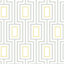 A Street Metro Grey & Yellow Geometric Wallpaper Fd24838