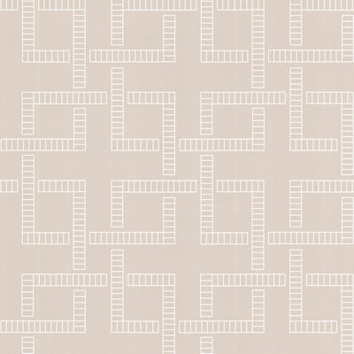 A Street Prints Symetrie Theory Pearl Champagne Shimmer Wallpaper
