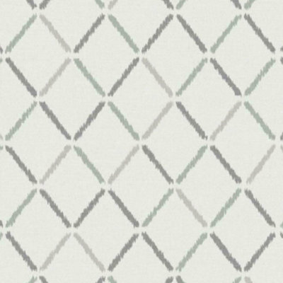A Street Prints Theory Trellis Grey Green Wallpaper Textured Paste The Wall