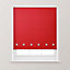 A.Unique Home Premium Quality Trimmable Square Eyelet Window Roller Blind - 6FT - RED - 180CM (w) x 170cm (L)