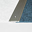 A02 930mm x 30mm 2.7mm Anodised Aluminium Flat Door Threshold Strip - Champagne, 0.93m