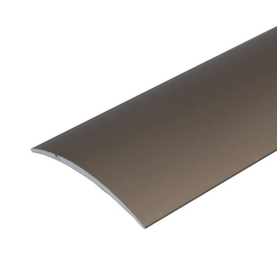 A04 49mm Anodised Aluminium Door Threshold Strip - Champagne, 0.93m