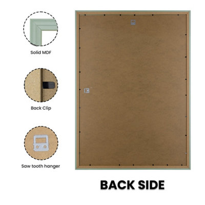 A1 Classic Green Modern Picture Frame - Poster Frame for Photos, Prints ...