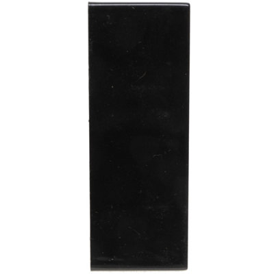 A1electrics 2 x Black Pattress Box Double 32mm PVC Surface 2 Gang with knockouts for 20mm Conduit and 25x16mm Mini Trunking - 6