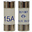 A1electrics 4 Pack of 15 Amp Consumer Unit Fuses BS1361 Cartridge Fuse - UK Made