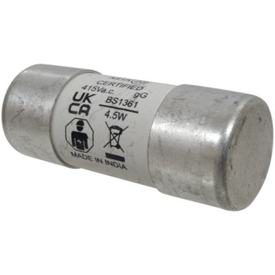 A1electrics 60 Amp House Mains Service Cut-Out Fuse 23x57mm 60A KR85 BS1361