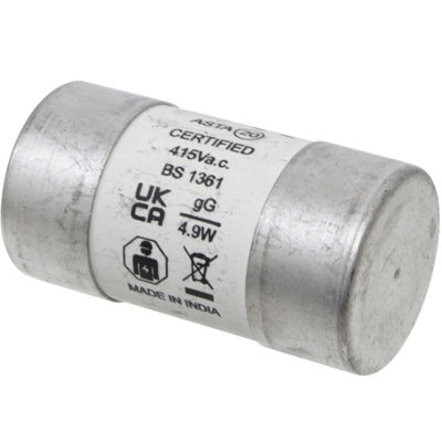 A1electrics 80 Amp LR85 House Service Cut-Out Fuse 30mm x 57mm 80LR85