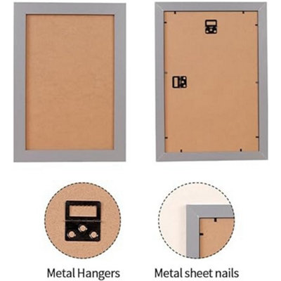 A2 Grey Photo Frame 42 x 59.4 cm - Wall Mount Picture Frame