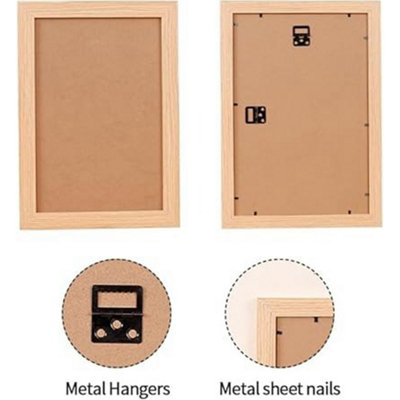 A2 Oak Photo Frame 42 x 59.4 cm - Wall Mount Picture Frame
