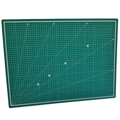 Non-Slip Cutting Mat Printed Grid Lines Knife Board Craft DIY