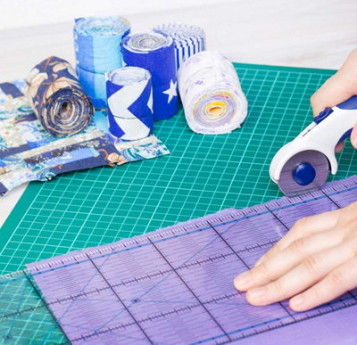 Non-Slip Cutting Mat Printed Grid Lines Knife Board Craft DIY