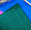 A3 450mm x 300mm Cutting Mat Non-Slip Self Healing Printed Grid Lines Matt Pad