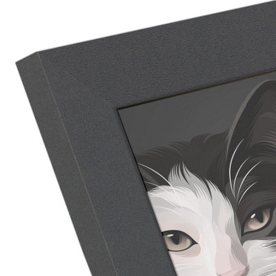 A3 Dark Grey Poster Frame - Modern Picture Frame for Wall Art, Prints ...