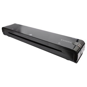 A3 Laminator with Jam Release - Mains Powered Paper & Card Laminating Machine, Protect Documents, Posters, Images - Black