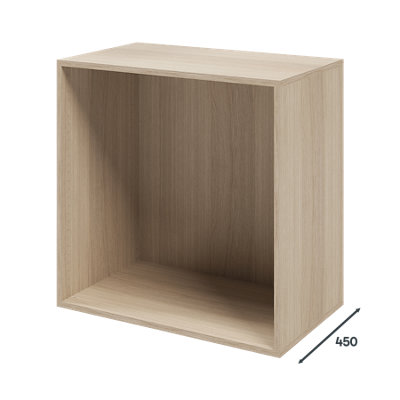 Shop 450 millimetre depth cabinets. 