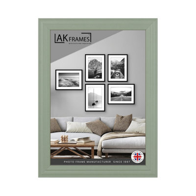 A4 Classic Green Modern Picture Frame - Poster Frame for Photos, Prints ...